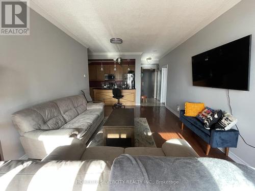 703 - 1 Belvedere Court, Brampton (Downtown Brampton), ON - Indoor Photo Showing Living Room