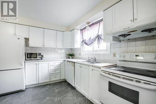 24 Bow Valley Drive, Hamilton, ON - Indoor Photo Showing Kitchen With Double Sink