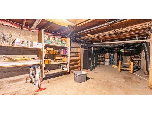 2816 Highway 3, Erickson, BC - Indoor Photo Showing Basement