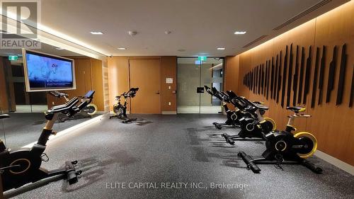 610 - 25 Adra Grado Way, Toronto (Bayview Village), ON - Indoor Photo Showing Gym Room