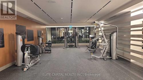 610 - 25 Adra Grado Way, Toronto (Bayview Village), ON - Indoor Photo Showing Gym Room