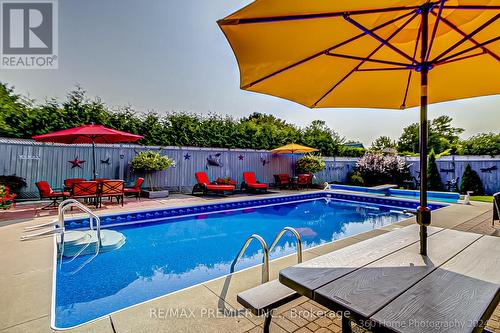 415 Jane Avenue, Oshawa (Northglen), ON - Outdoor With In Ground Pool With Deck Patio Veranda