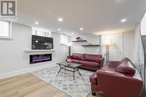 2429 Aztec Gate, Oakville, ON - Indoor Photo Showing Living Room With Fireplace