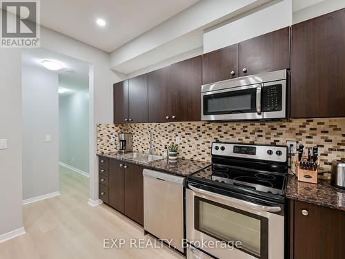 8 - 68 Winston Park Boulevard S, Toronto (Downsview-Roding-Cfb), ON - Indoor Photo Showing Kitchen With Stainless Steel Kitchen With Upgraded Kitchen