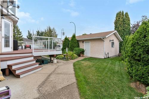 64 Pereverzoff Place, Prince Albert, SK - Outdoor With Deck Patio Veranda