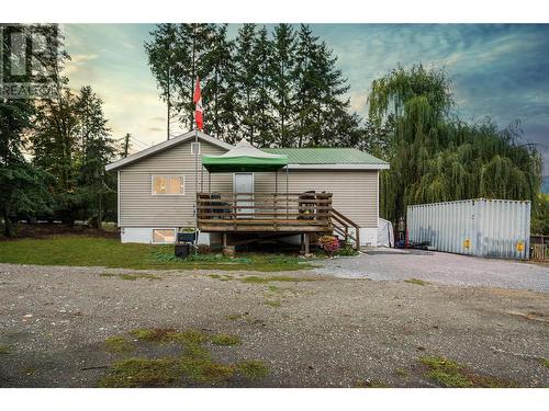 4132 Crozier Road, Spallumcheen, BC - Outdoor With Deck Patio Veranda