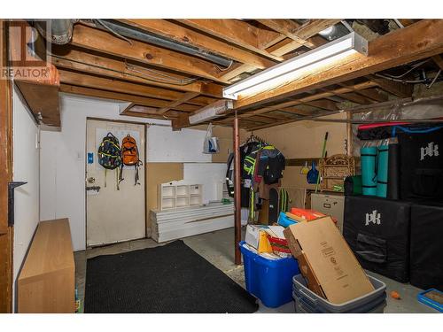 4132 Crozier Road, Spallumcheen, BC - Indoor Photo Showing Basement