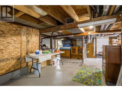 4132 Crozier Road, Spallumcheen, BC - Indoor Photo Showing Basement