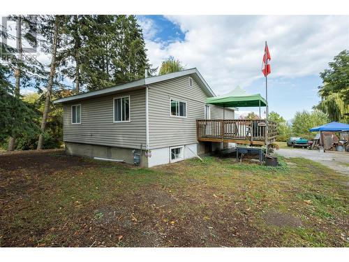 4132 Crozier Road, Spallumcheen, BC - Outdoor With Deck Patio Veranda With Exterior