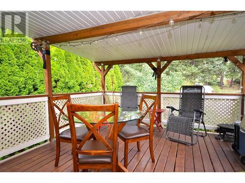 5787 Tuktakamin Road, Falkland, BC - Outdoor With Deck Patio Veranda With Exterior