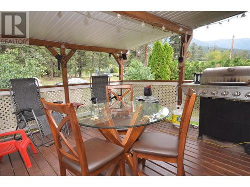 5787 Tuktakamin Road, Falkland, BC - Outdoor With Deck Patio Veranda With Exterior