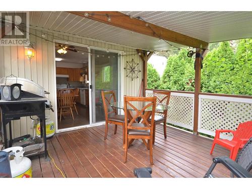 5787 Tuktakamin Road, Falkland, BC - Outdoor With Deck Patio Veranda With Exterior