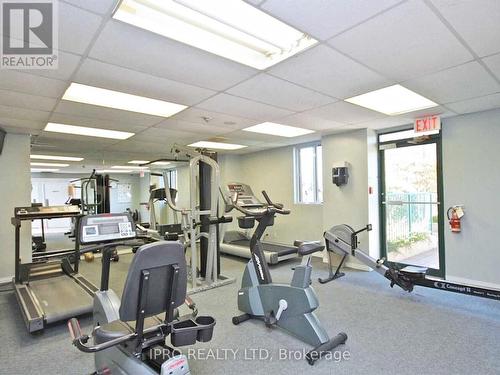 1101 - 115 Hillcrest Avenue E, Mississauga (Cooksville), ON - Indoor Photo Showing Gym Room