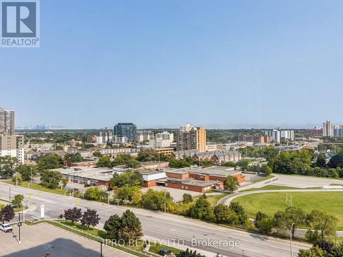 1101 - 115 Hillcrest Avenue E, Mississauga, ON - Outdoor With View