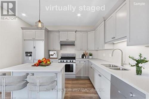 203 - 15 Arthur Street, Cramahe (Colborne), ON - Indoor Photo Showing Kitchen With Double Sink With Upgraded Kitchen