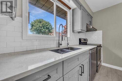 5 Atwood Crescent, Norfolk, ON - Indoor Photo Showing Kitchen With Double Sink