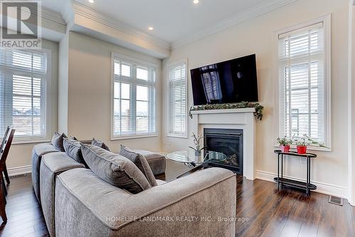 1301 Felicity Gardens, Oakville, ON - Indoor Photo Showing Living Room With Fireplace