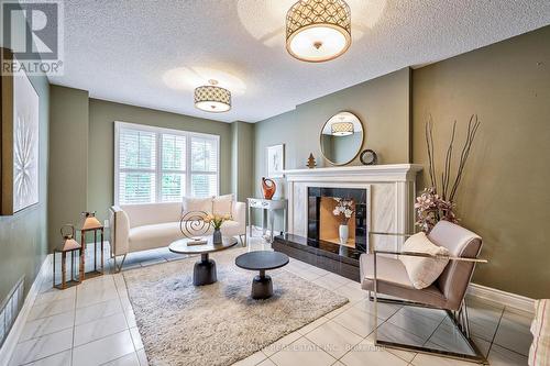 345 Manhattan Drive, Markham (Markville), ON - Indoor Photo Showing Dining Room With Fireplace