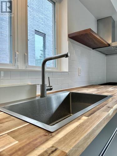 905 Carlaw Avenue, Toronto (Playter Estates-Danforth), ON - Indoor Photo Showing Kitchen With Double Sink