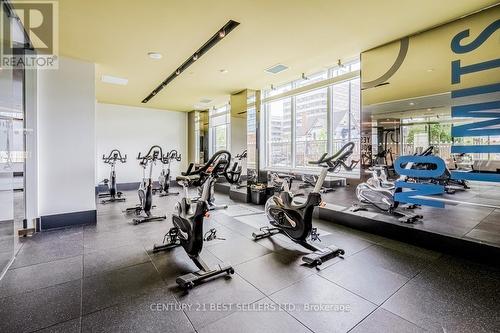 2205 - 55 Duke Street, Kitchener, ON - Indoor Photo Showing Gym Room