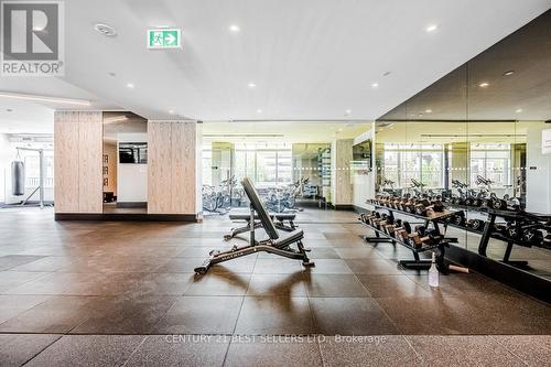 2205 - 55 Duke Street, Kitchener, ON - Indoor Photo Showing Gym Room