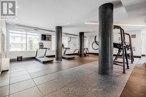 2205 - 55 Duke Street, Kitchener, ON - Indoor Photo Showing Gym Room