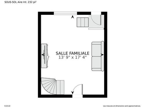 Plan (croquis) - 5382 Rue Taillon, Montréal (Mercier/Hochelaga-Maisonneuve), QC 