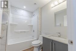 Lower level 4-piece bathroom - 