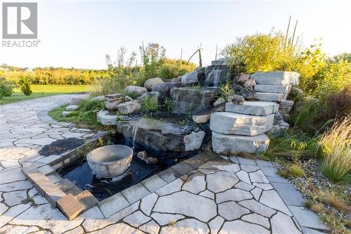 Water feataure - 11141 County Road 2 Road, South Dundas, ON - Outdoor With Deck Patio Veranda