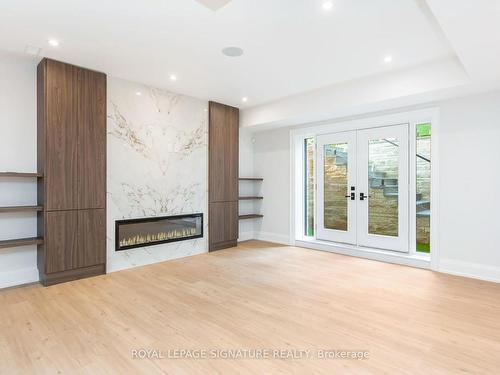 1306 Tansley Dr, Oakville, ON - Indoor Photo Showing Living Room With Fireplace