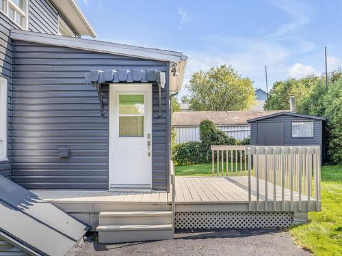 Back facade - 43 Rue St-Henri, Lévis (Desjardins), QC - Outdoor With Deck Patio Veranda With Exterior