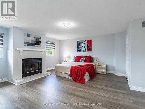 3821 Trelawny Circle, Mississauga (Lisgar), ON - Indoor Photo Showing Other Room With Fireplace