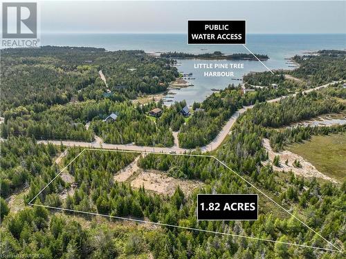 LOT LINES ARE FOR ILLUSTRATION PURPOSES ONLY - 120 Little Pine Drive, Miller Lake, ON 