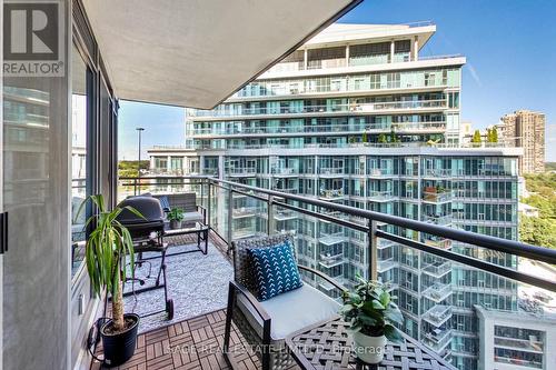 1208 - 2121 Lake Shore Boulevard W, Toronto (Mimico), ON - Outdoor With Balcony With Exterior