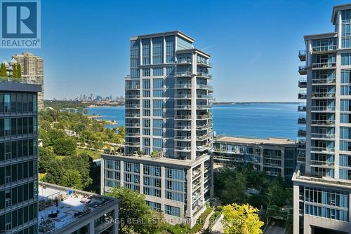 1208 - 2121 Lake Shore Boulevard W, Toronto (Mimico), ON - Outdoor With Body Of Water With Balcony