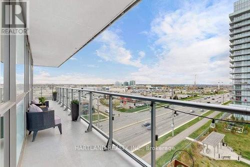 703 - 4655 Glen Erin Drive E, Mississauga, ON - Outdoor With Balcony With View With Exterior