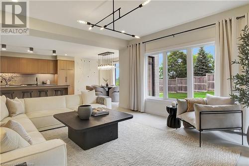 87 Dunnigan Drive, Kitchener, ON - Indoor Photo Showing Living Room