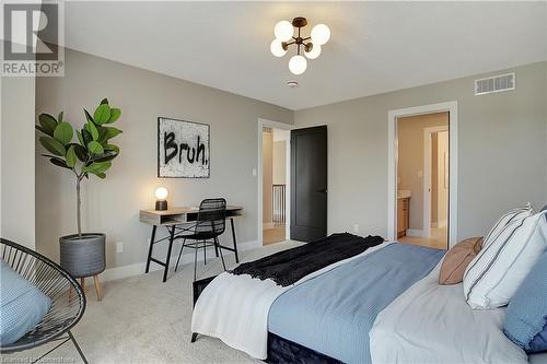 87 Dunnigan Drive, Kitchener, ON - Indoor Photo Showing Bedroom