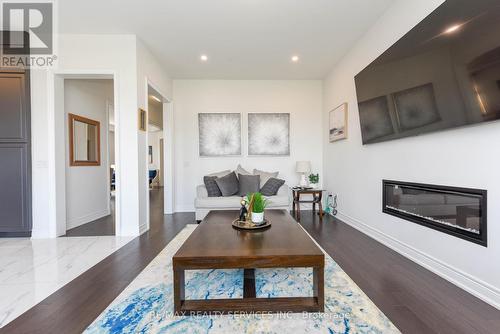 27 Goodview Drive, Brampton (Sandringham-Wellington North), ON - Indoor Photo Showing Living Room With Fireplace