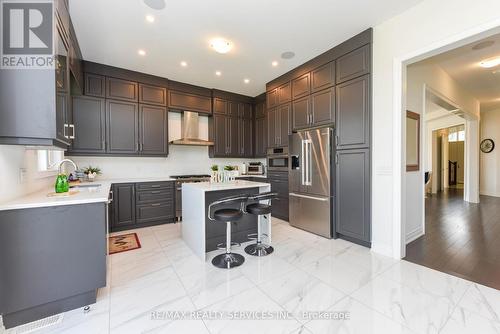 27 Goodview Drive, Brampton, ON - Indoor Photo Showing Kitchen With Upgraded Kitchen