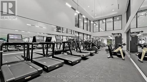 1204 - 158 Front Street E, Toronto (Moss Park), ON - Indoor Photo Showing Gym Room