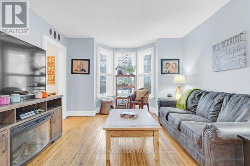 400 Bleecker Avenue, Belleville, ON - Indoor Photo Showing Living Room With Fireplace