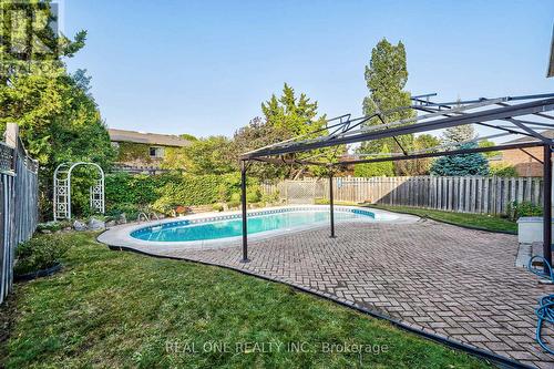 1321 Monks Passage, Oakville (Glen Abbey), ON - Outdoor With In Ground Pool With Backyard