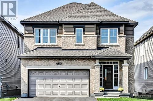 210 Kimpton Drive, Stittsville, ON - Outdoor With Facade