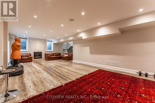 1345 Sheldon Avenue, Oakville (Bronte East), ON - Indoor Photo Showing Other Room With Fireplace