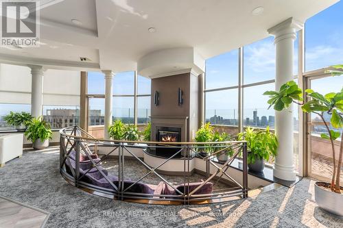 1204 - 45 Kingsbridge Garden Circle, Mississauga (Hurontario), ON - Indoor With Fireplace