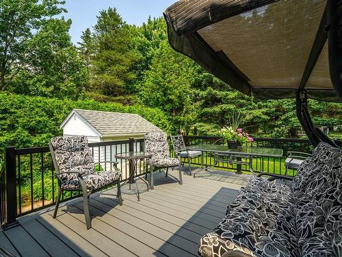 Cour - 42 Av. Vital, Saint-Sauveur, QC - Outdoor With Deck Patio Veranda