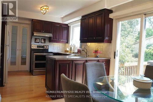 3371 Schomberg Avenue, Mississauga (Applewood), ON - Indoor Photo Showing Kitchen With Double Sink