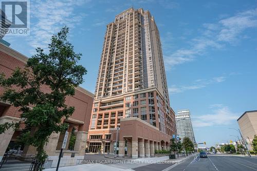 2308 - 4090 Living Arts Drive, Mississauga (City Centre), ON - Outdoor With Balcony With Facade