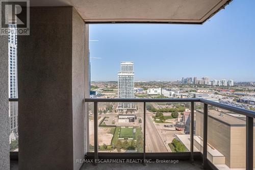 2308 - 4090 Living Arts Drive, Mississauga, ON - Outdoor With Balcony With View